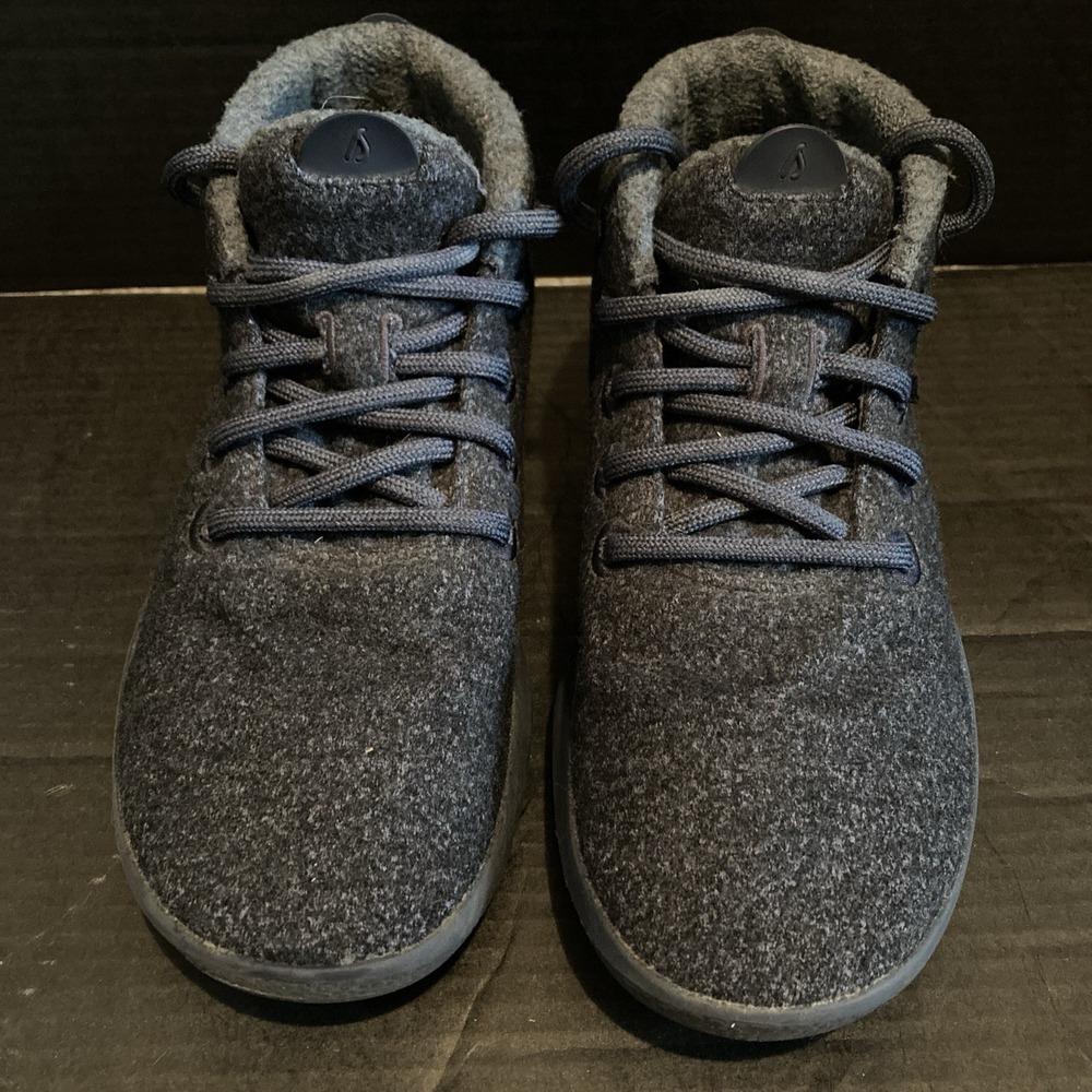 Allbirds WRU Mizzle NZ Merino Wool Shoes,  Womens Size 7 , Charcoal Blue